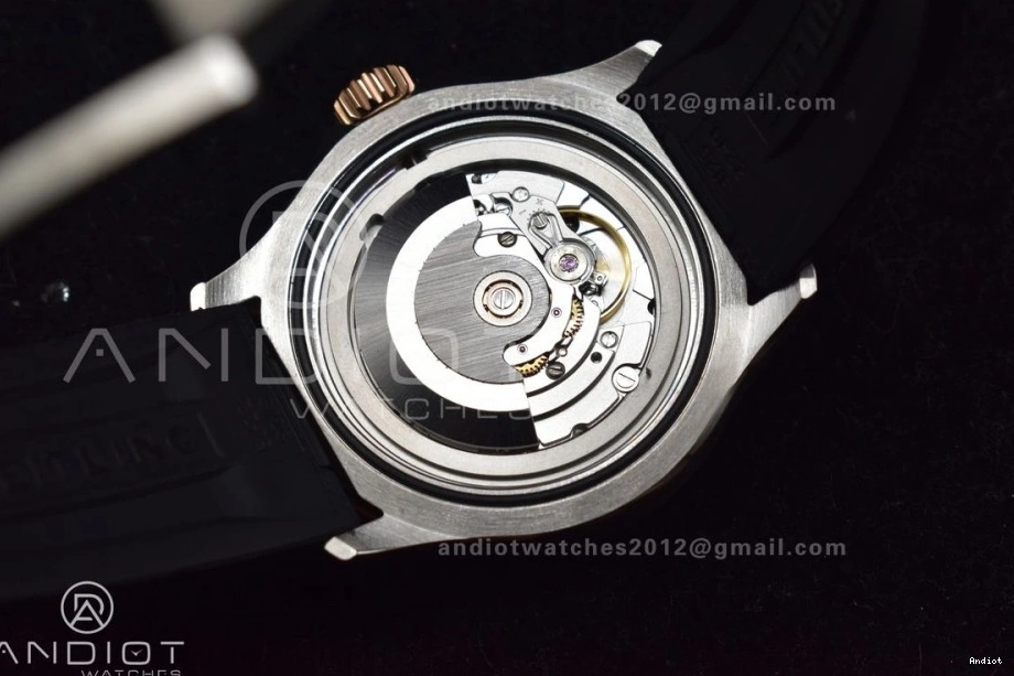 Strap RG SS 1:1 Dial A2824 Black Black 42 on BLSF Automatic Edition Rubber Best SuperOcean 1121